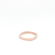 Minimalist Solid Gold Dainty Stacking Wedding Band