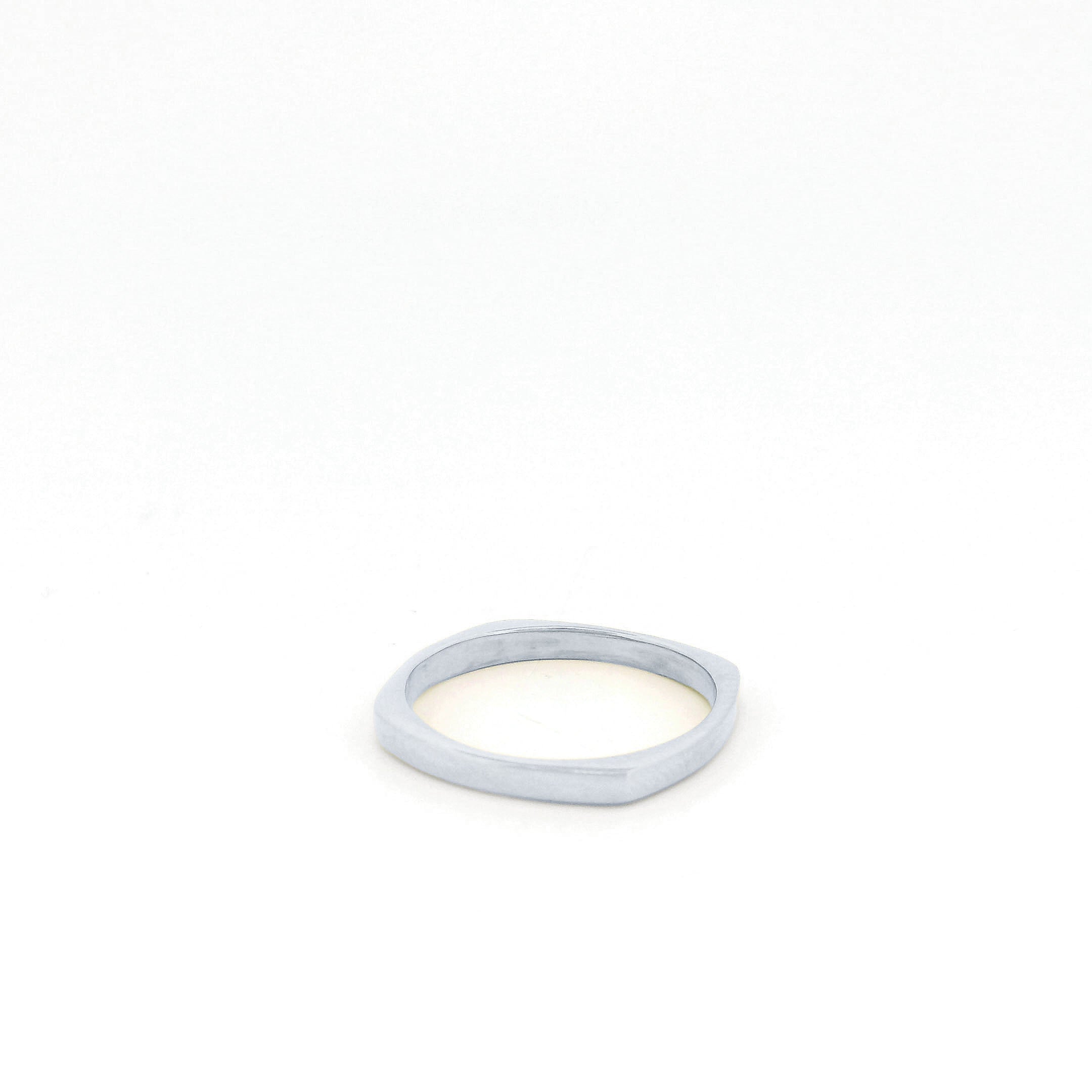 Minimalist Solid Gold Dainty Stacking Wedding Band