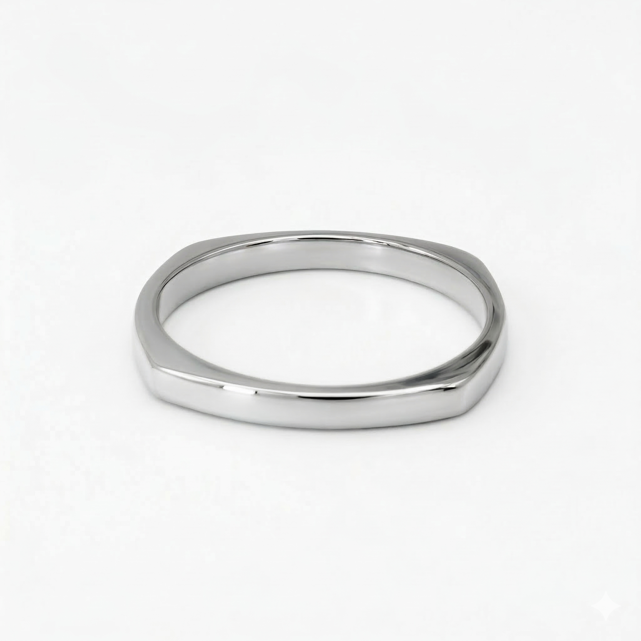 Minimalist Solid Gold Dainty Stacking Wedding Band