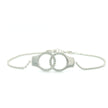 14k White or Yellow Gold Handcuff Bracelet