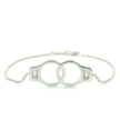 14k White or Yellow Gold Handcuff Bracelet