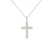 14k Gold Small Cross Charm Necklace