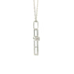 14k Gold Small Cross Charm Necklace