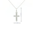 14k Gold Cross Charm Necklace