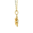 10k Gold North Star Charm Necklace