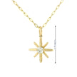 10k Gold North Star Charm Necklace