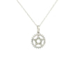 10k Gold Star Halo Charm Necklace