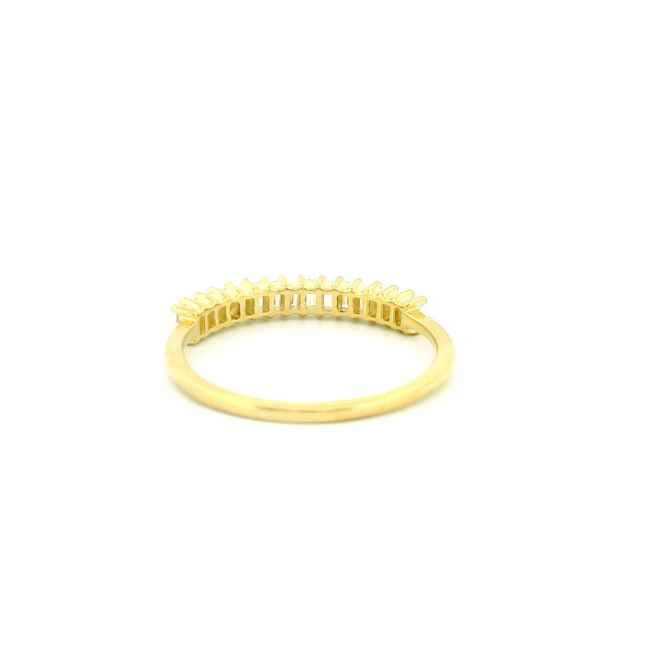 14k Gold Baguette Diamond Ring