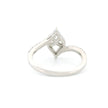 10k Gold Rhombus Halo Infinity Ring