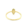 14k Gold Hamsa Hand Diamond Ring
