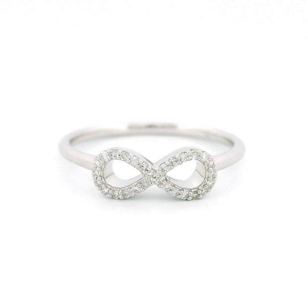 14k Gold Infinity Ring
