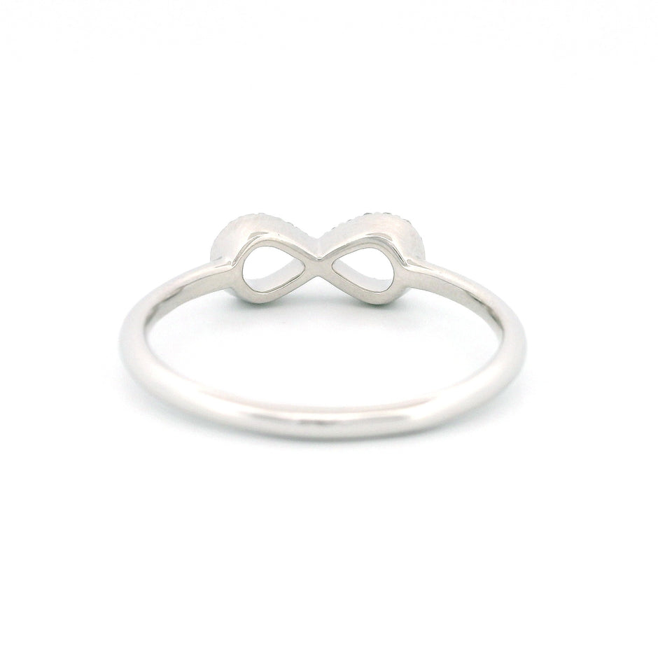 14k Gold Infinity Ring
