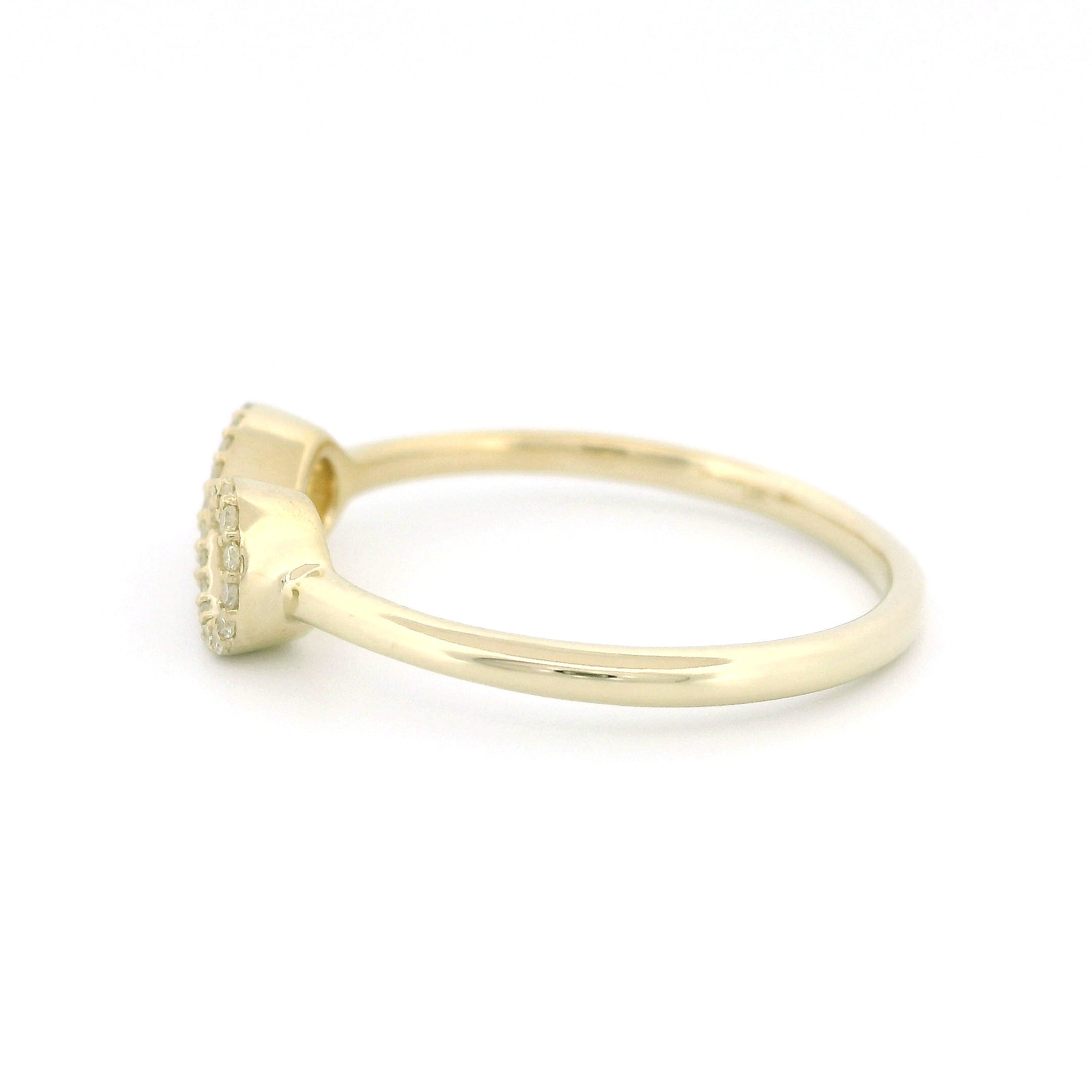 14k Gold Infinity Ring