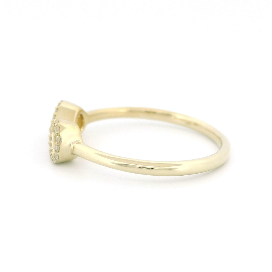 14k Gold Infinity Ring