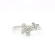 14k White Gold Butterfly Ring