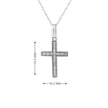 10k Gold Diamond Cross Necklace