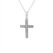 10k Gold Diamond Cross Necklace