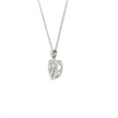 14k Gold Diamond Heart Necklace