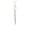 10k Gold Diamond Filigree Cross Necklace