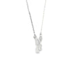 14k Gold Diamond Butterfly Necklace