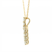 14k Gold Diamond Cross Necklace
