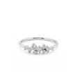 14k Gold with .20Ctw Round Natural White Diamond Constellation Cluster Ring