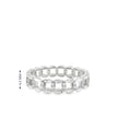 14k Gold Diamond Linked Band Ring