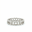 14k Gold Diamond Linked Band Ring