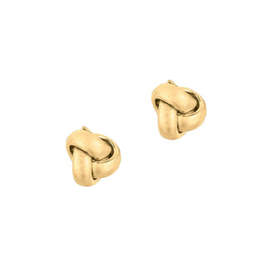 Minimalist One Row Love Knot Earrings - wingroupjewelry